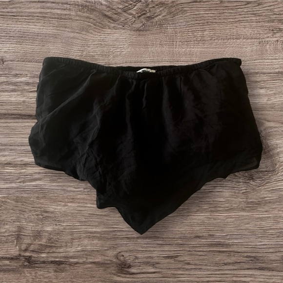 Aerie black crop top - Picture 1 of 3